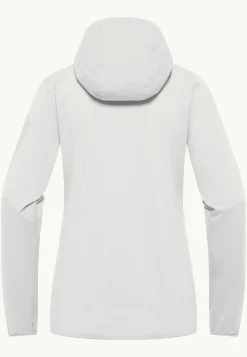 Jack Wolfskin Prelight Trail Hoody W|DAMES Voor- En Najaarsjacks/-Jassen|Fleece
