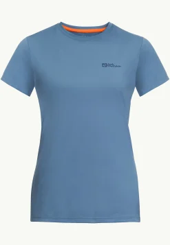 Jack Wolfskin Prelight Trail T W|DAMES Wandelen|Functionele Shirts
