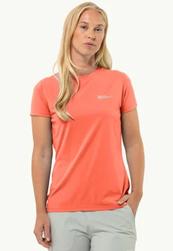 Jack Wolfskin Prelight Trail T W|DAMES Wandelen|Functionele Shirts