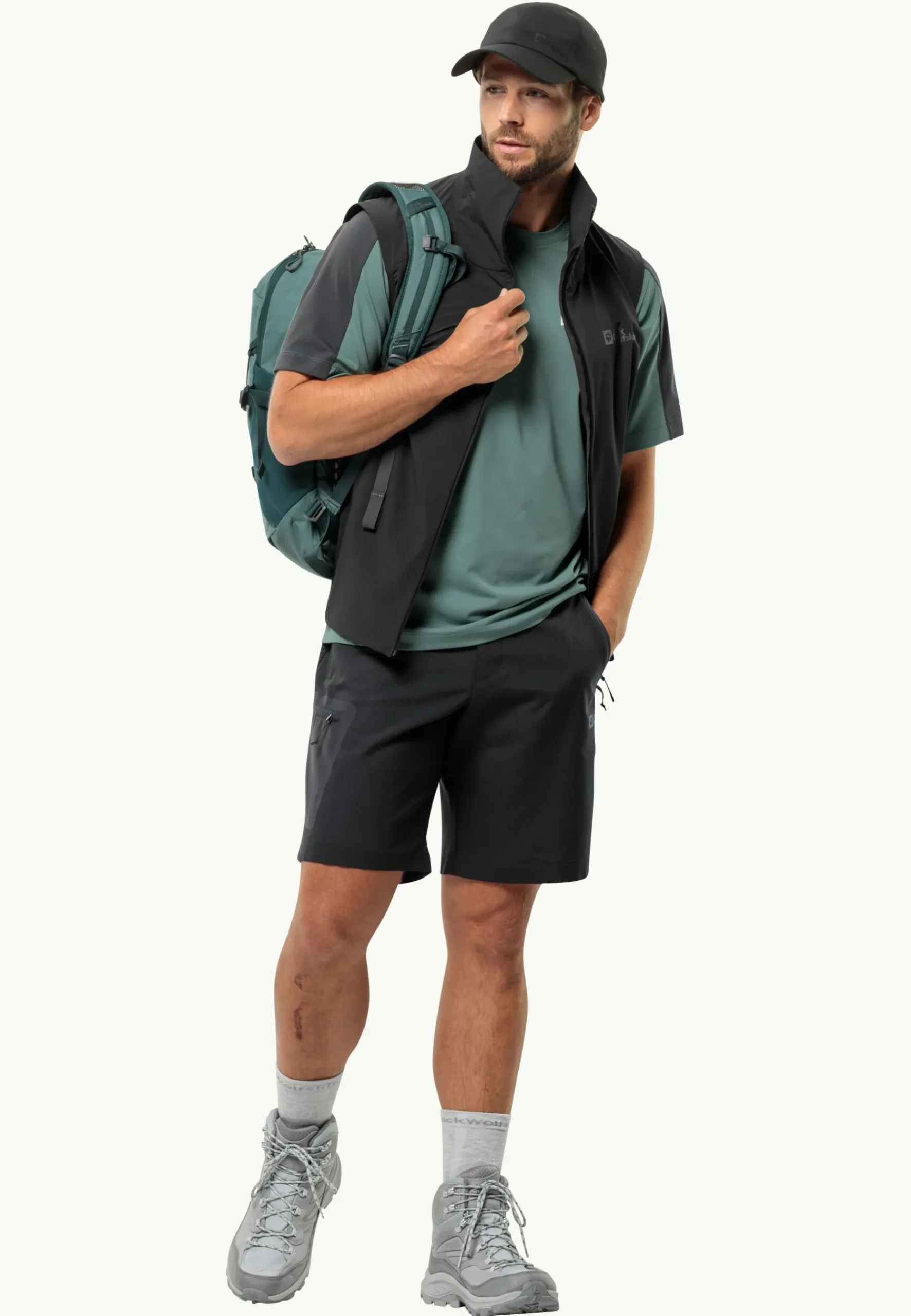 Jack Wolfskin Prelight Vest M|Heren Wandelen|Voor- En Najaarsjacks/-Jassen