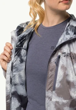 Jack Wolfskin Prelight Windbreaker W|DAMES Wandelen|Voor- En Najaarsjacks/-Jassen