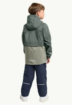 Jack Wolfskin Rainy Days 2l Jkt K|Kinderen Voor- En Najaarsjacks/-Jassen|Isolerende Jacks