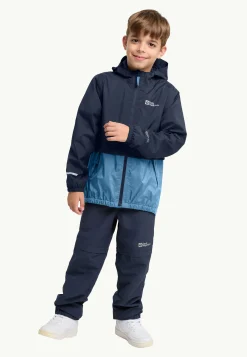 Jack Wolfskin Rainy Days 2l Jkt K|Kinderen Voor- En Najaarsjacks/-Jassen|Isolerende Jacks