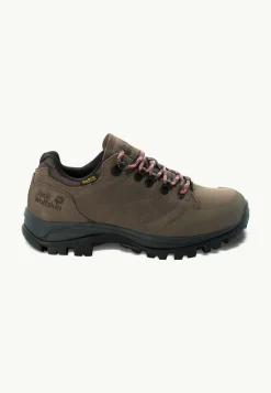 Jack Wolfskin Rebellion Texapore Low W|DAMES Wandelschoenen|Waterdichte Schoenen