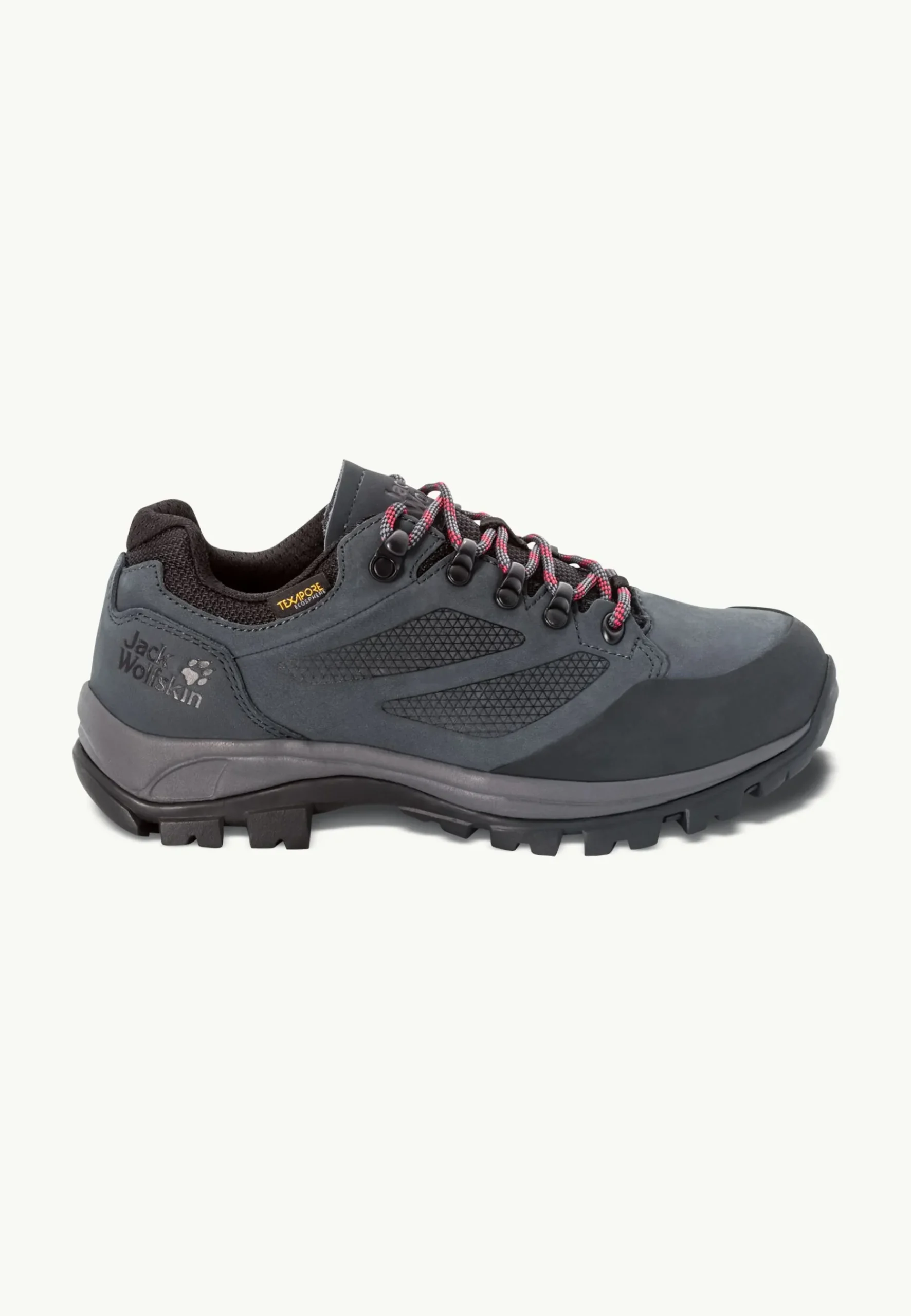 Jack Wolfskin Rebellion Texapore Low W|DAMES Wandelschoenen|Waterdichte Schoenen