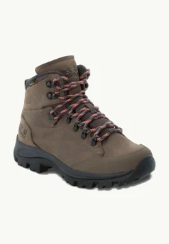 Jack Wolfskin Rebellion Texapore Mid W|DAMES Wandelschoenen|Waterdichte Schoenen