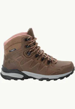 Jack Wolfskin Refugio Prime Texapore Mid W|DAMES Lifestyle|Multifunctionele Schoenen