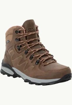 Jack Wolfskin Refugio Prime Texapore Mid W|DAMES Lifestyle|Multifunctionele Schoenen