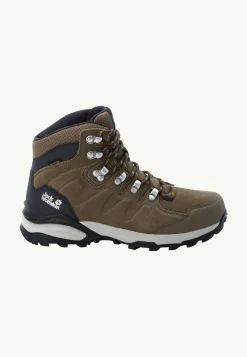 Jack Wolfskin Refugio Texapore Mid W|DAMES Lifestyle|Multifunctionele Schoenen