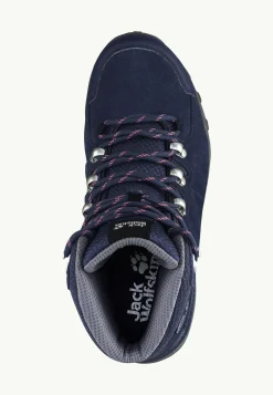 Jack Wolfskin Refugio Texapore Mid W|DAMES Lifestyle|Multifunctionele Schoenen