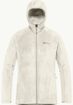 Jack Wolfskin Rotwand Hooded Fz W|DAMES Voor- En Najaarsjacks/-Jassen|Fleece