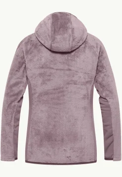 Jack Wolfskin Rotwand Hooded Fz W|DAMES Voor- En Najaarsjacks/-Jassen|Fleece