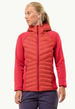 Jack Wolfskin Routeburn Pro Hybrid W|DAMES Wandelen|Voor- En Najaarsjacks/-Jassen