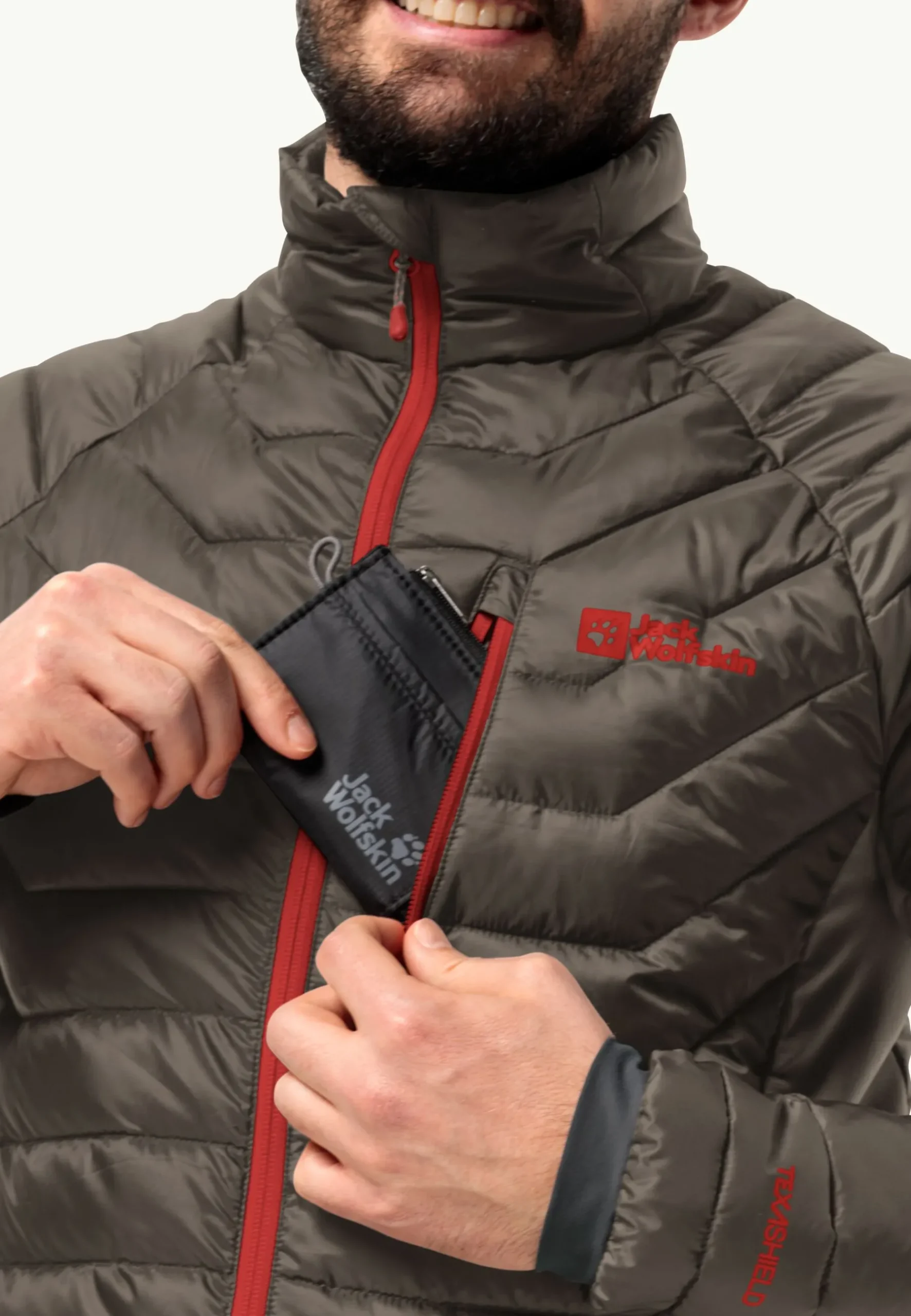 Jack Wolfskin Routeburn Pro Ins Jkt M|Heren Wandelen|Voor- En Najaarsjacks/-Jassen