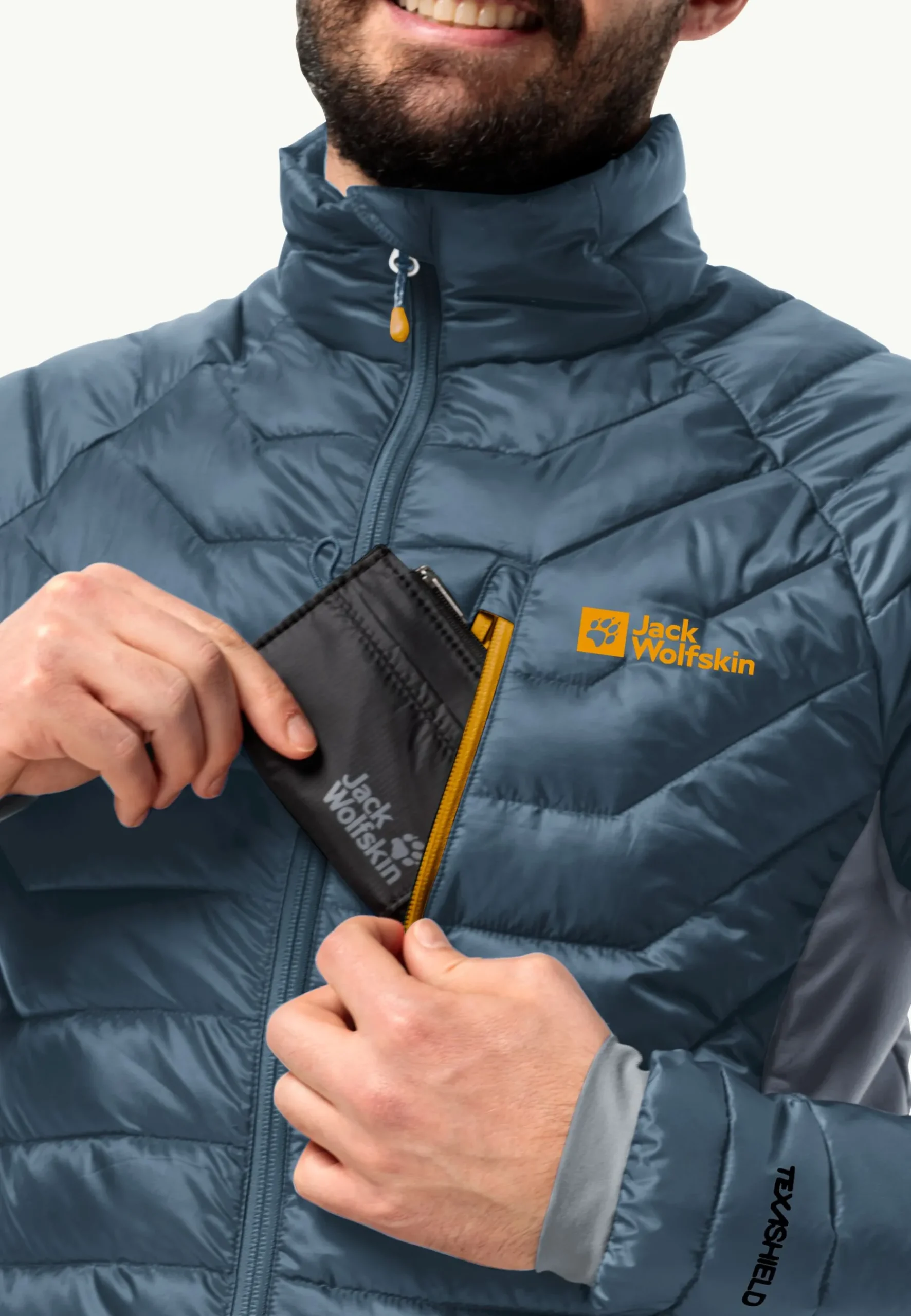 Jack Wolfskin Routeburn Pro Ins Jkt M|Heren Wandelen|Voor- En Najaarsjacks/-Jassen