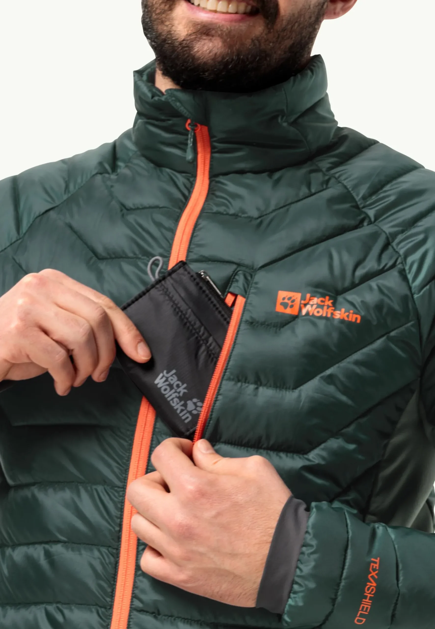 Jack Wolfskin Routeburn Pro Ins Jkt M|Heren Wandelen|Voor- En Najaarsjacks/-Jassen