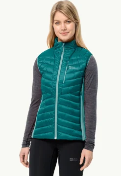 Jack Wolfskin Routeburn Pro Ins Vest W|DAMES Wandelen|Voor- En Najaarsjacks/-Jassen