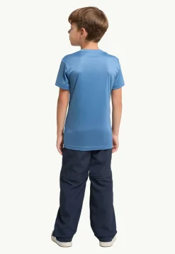 Jack Wolfskin Safari Zip Off Pants K|Kinderen Casual Broeken|Wandelbroeken