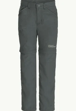 Jack Wolfskin Safari Zip Off Pants K|Kinderen Casual Broeken|Wandelbroeken