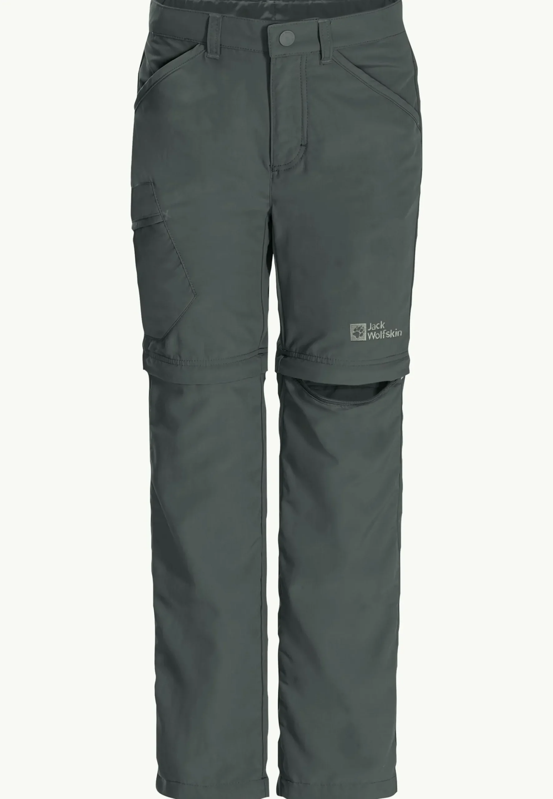 Jack Wolfskin Safari Zip Off Pants K|Kinderen Casual Broeken|Wandelbroeken