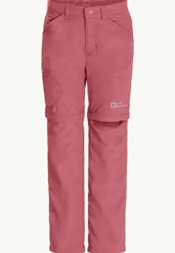 Jack Wolfskin Safari Zip Off Pants K|Kinderen Casual Broeken|Wandelbroeken
