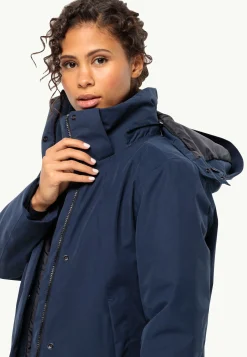 Jack Wolfskin Salier Coat|DAMES Lifestyle|Voor- En Najaarsjacks/-Jassen