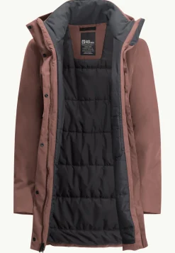 Jack Wolfskin Salier Coat|DAMES Lifestyle|Voor- En Najaarsjacks/-Jassen
