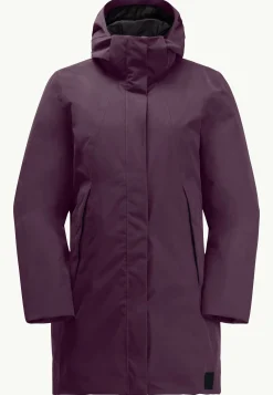 Jack Wolfskin Salier Coat|DAMES Lifestyle|Voor- En Najaarsjacks/-Jassen
