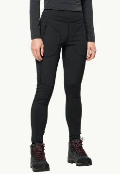 Jack Wolfskin Salmaser Tights W|DAMES Wandelen|Trekking
