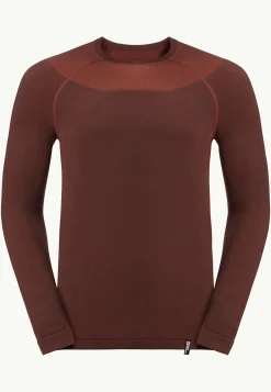 Jack Wolfskin Seamless Wool L/s M|Heren Wandelen|Discovery