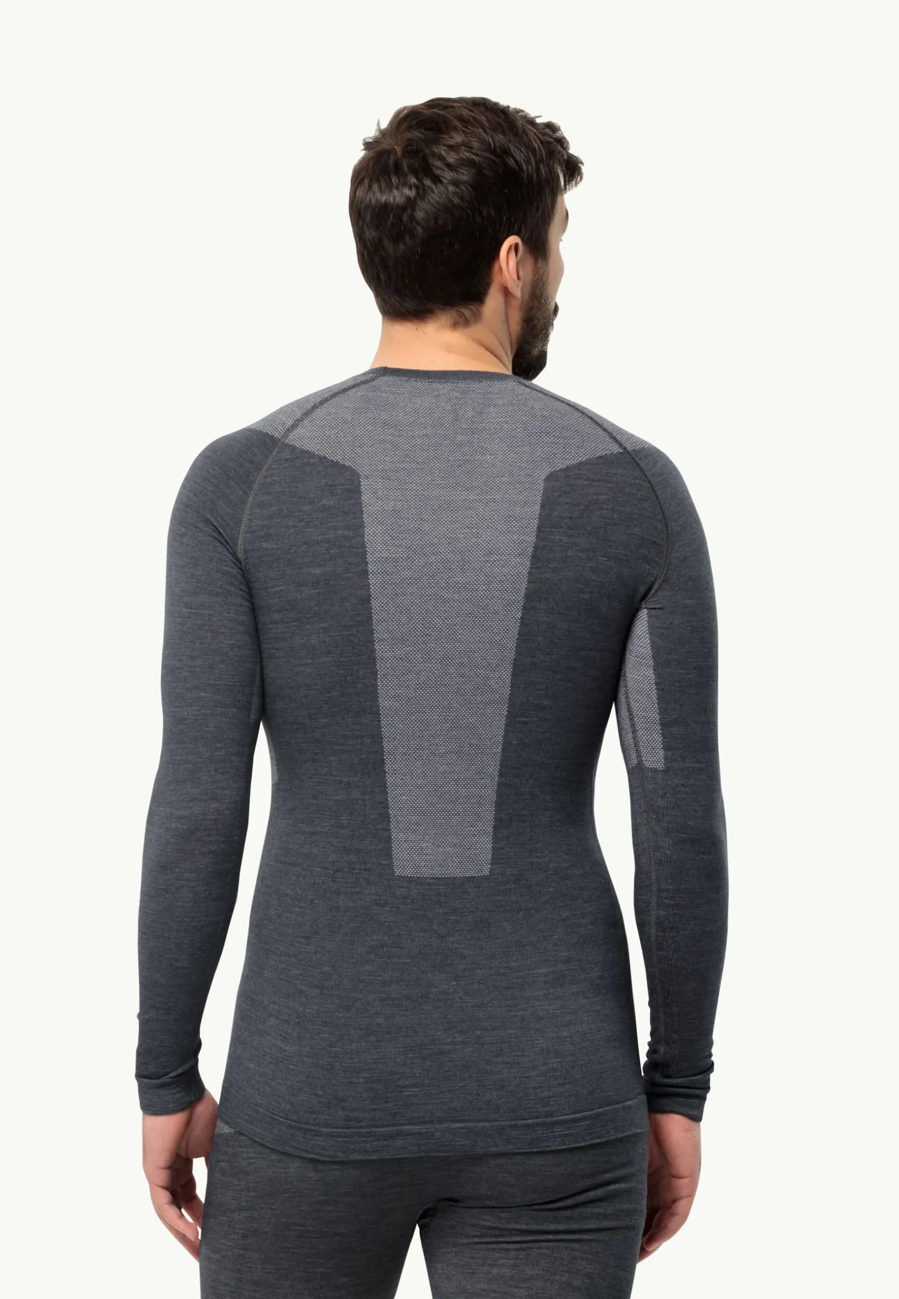 Jack Wolfskin Seamless Wool L/s M|Heren Wandelen|Discovery