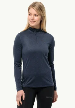Jack Wolfskin Sky Thermal Hz W|DAMES Functionele Shirts|T-Shirts & Longsleeves