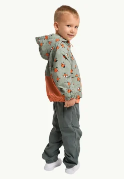 Jack Wolfskin Smileyworld Aop Jkt K|Kinderen Voor- En Najaarsjacks/-Jassen|Fleece