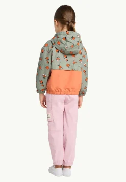 Jack Wolfskin Smileyworld Aop Jkt K|Kinderen Voor- En Najaarsjacks/-Jassen|Fleece