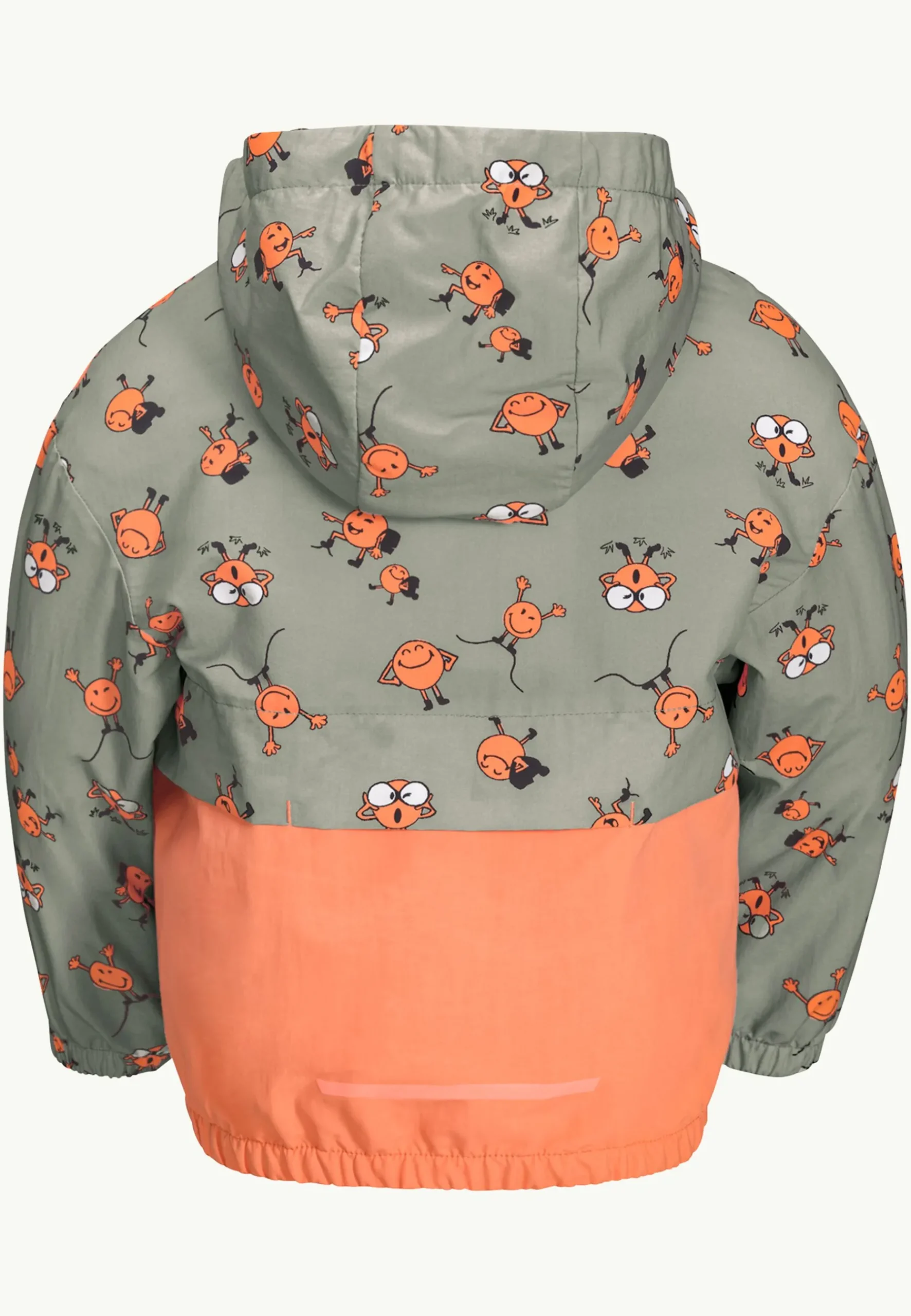 Jack Wolfskin Smileyworld Aop Jkt K|Kinderen Voor- En Najaarsjacks/-Jassen|Fleece