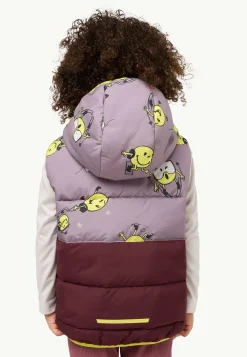 Jack Wolfskin Smileyworld Ins Vest K|Kinderen Voor- En Najaarsjacks/-Jassen|Bodywarmers