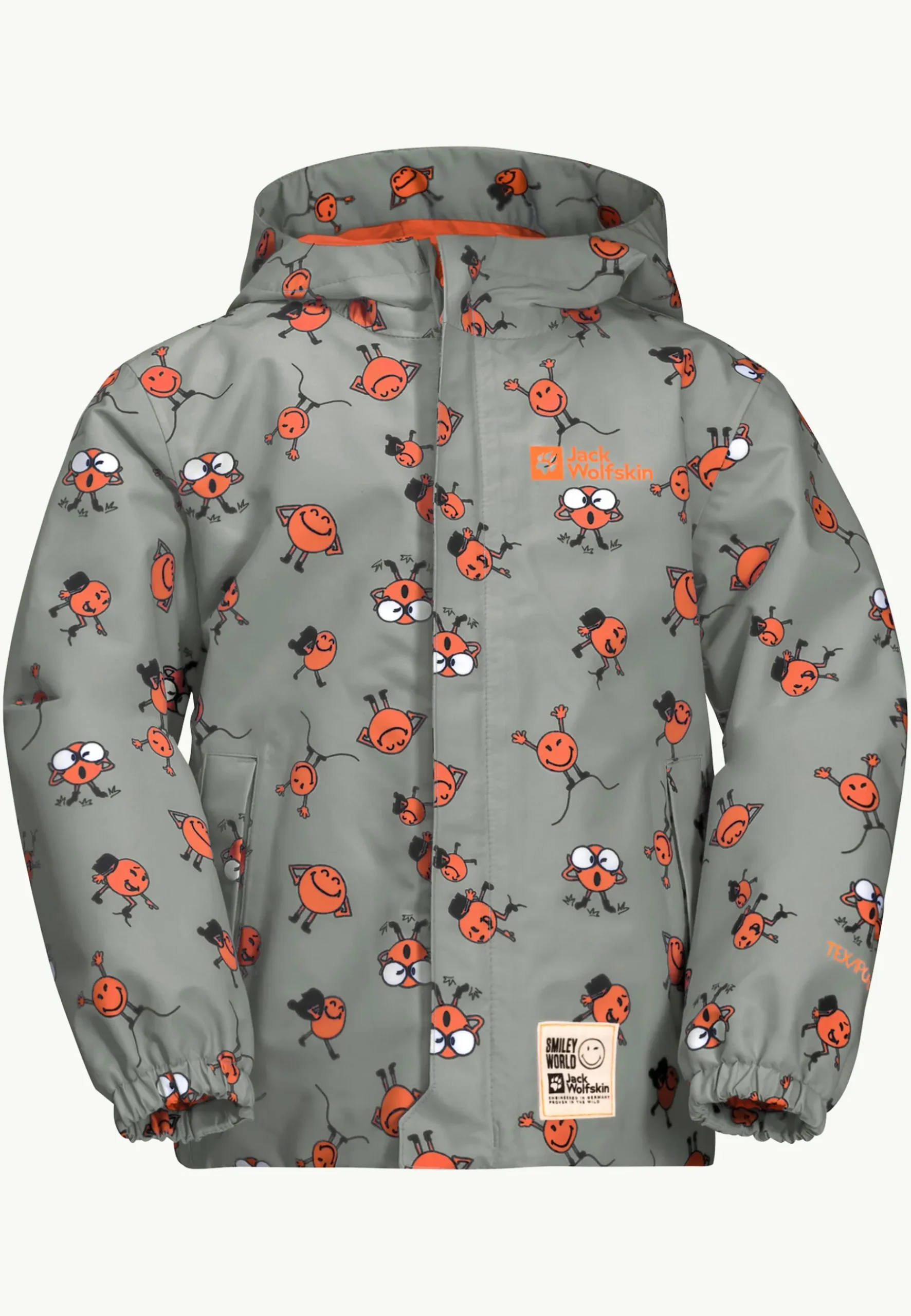 Jack Wolfskin Smileyworld 2l Aop Jkt K|Kinderen Voor- En Najaarsjacks/-Jassen|Isolerende Jacks