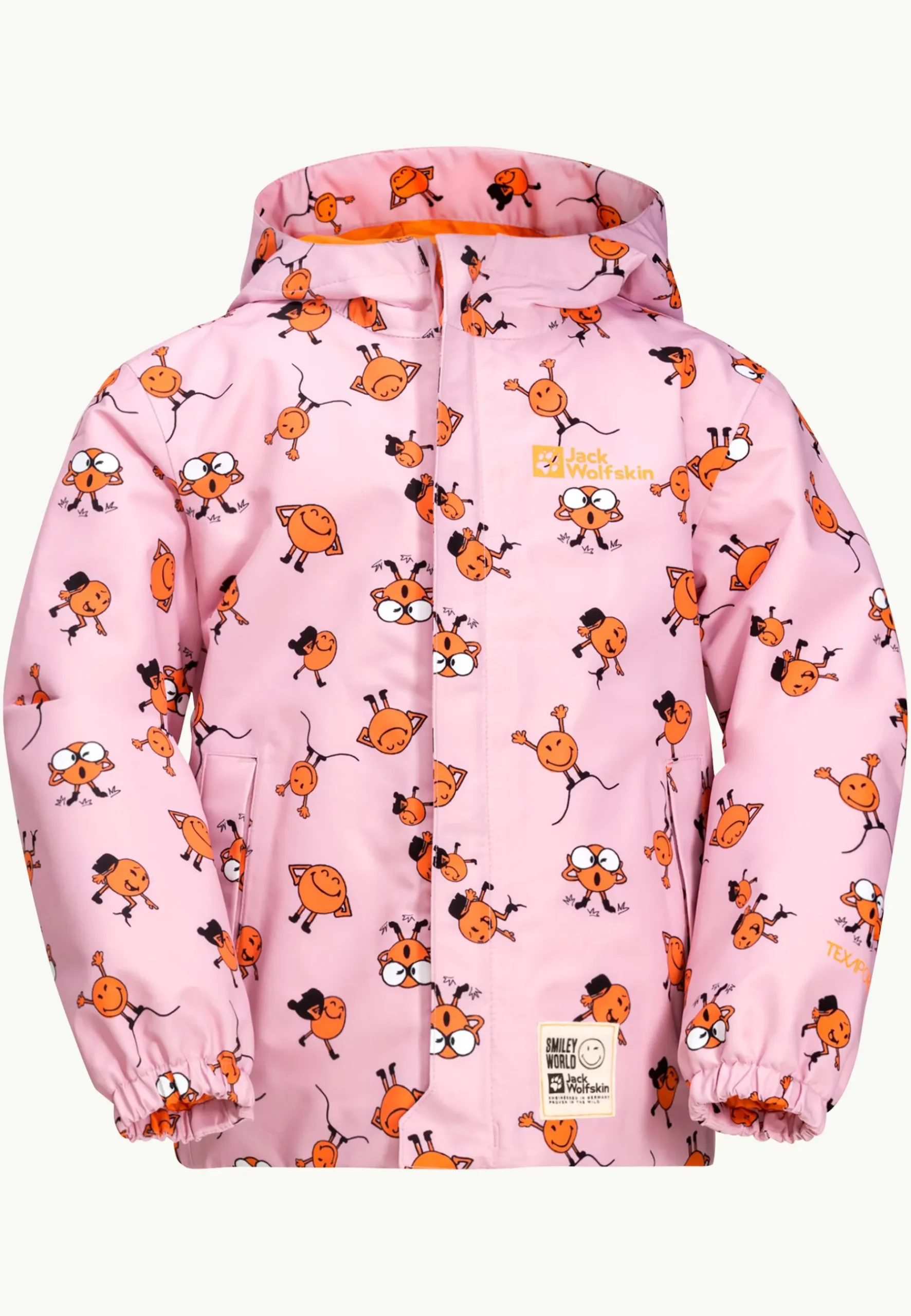 Jack Wolfskin Smileyworld 2l Aop Jkt K|Kinderen Voor- En Najaarsjacks/-Jassen|Isolerende Jacks