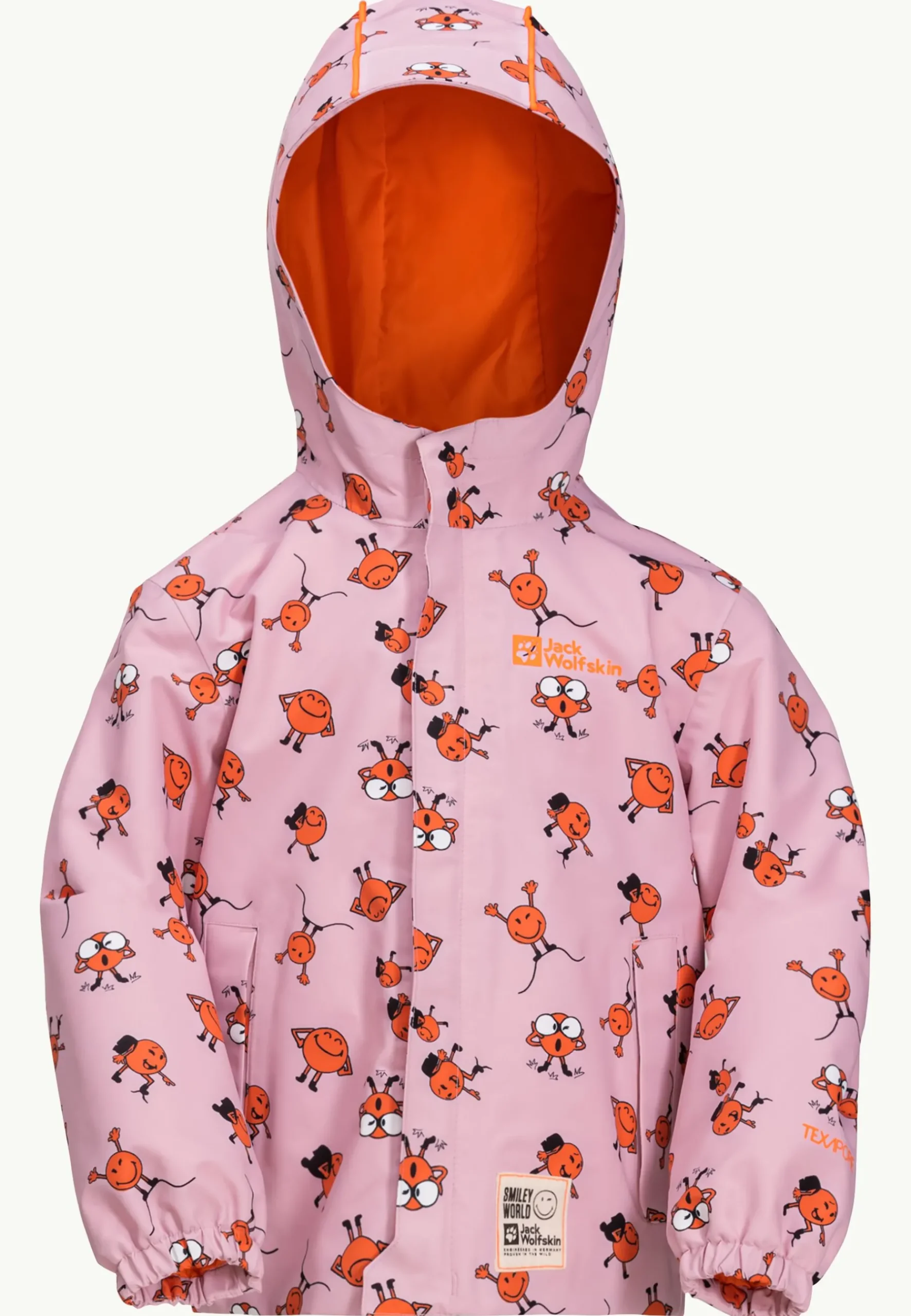 Jack Wolfskin Smileyworld 2l Aop Jkt K|Kinderen Voor- En Najaarsjacks/-Jassen|Isolerende Jacks