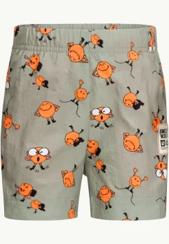 Jack Wolfskin Smileyworld Shorts K|Kinderen Shorts & Rokken|Casual Broeken