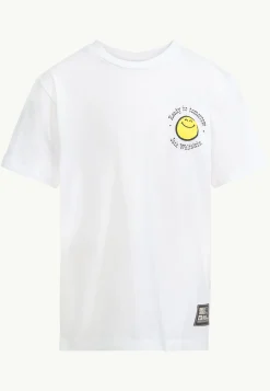 Jack Wolfskin Smileyworld T B|Kinderen Functionele Shirts|T-Shirts & Longsleeves