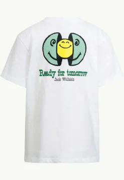 Jack Wolfskin Smileyworld T B|Kinderen Functionele Shirts|T-Shirts & Longsleeves