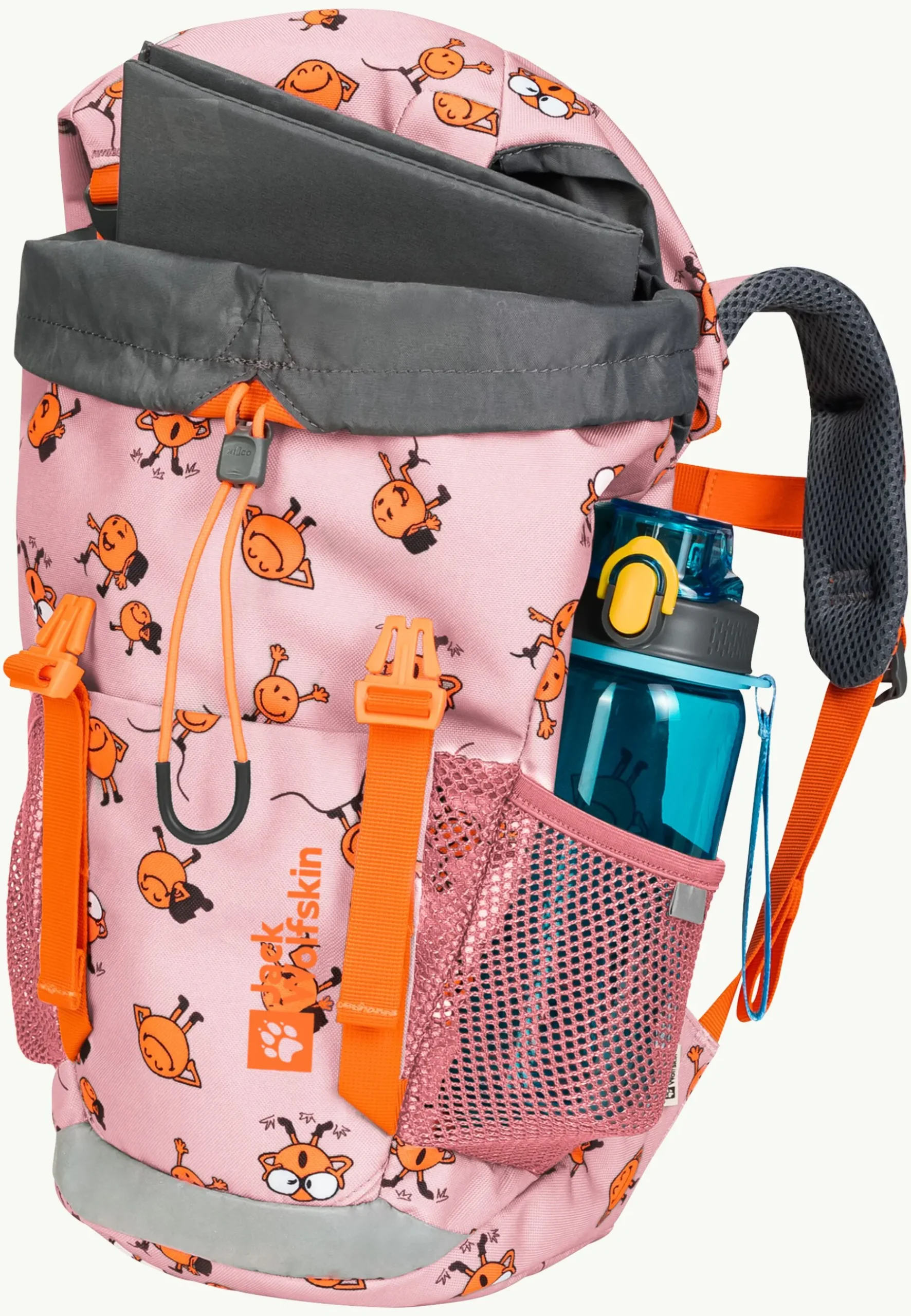 Jack Wolfskin Smileyworld Waldspieler 16|Kinderen Kinderen Rugzakken|Wandelrugzakken