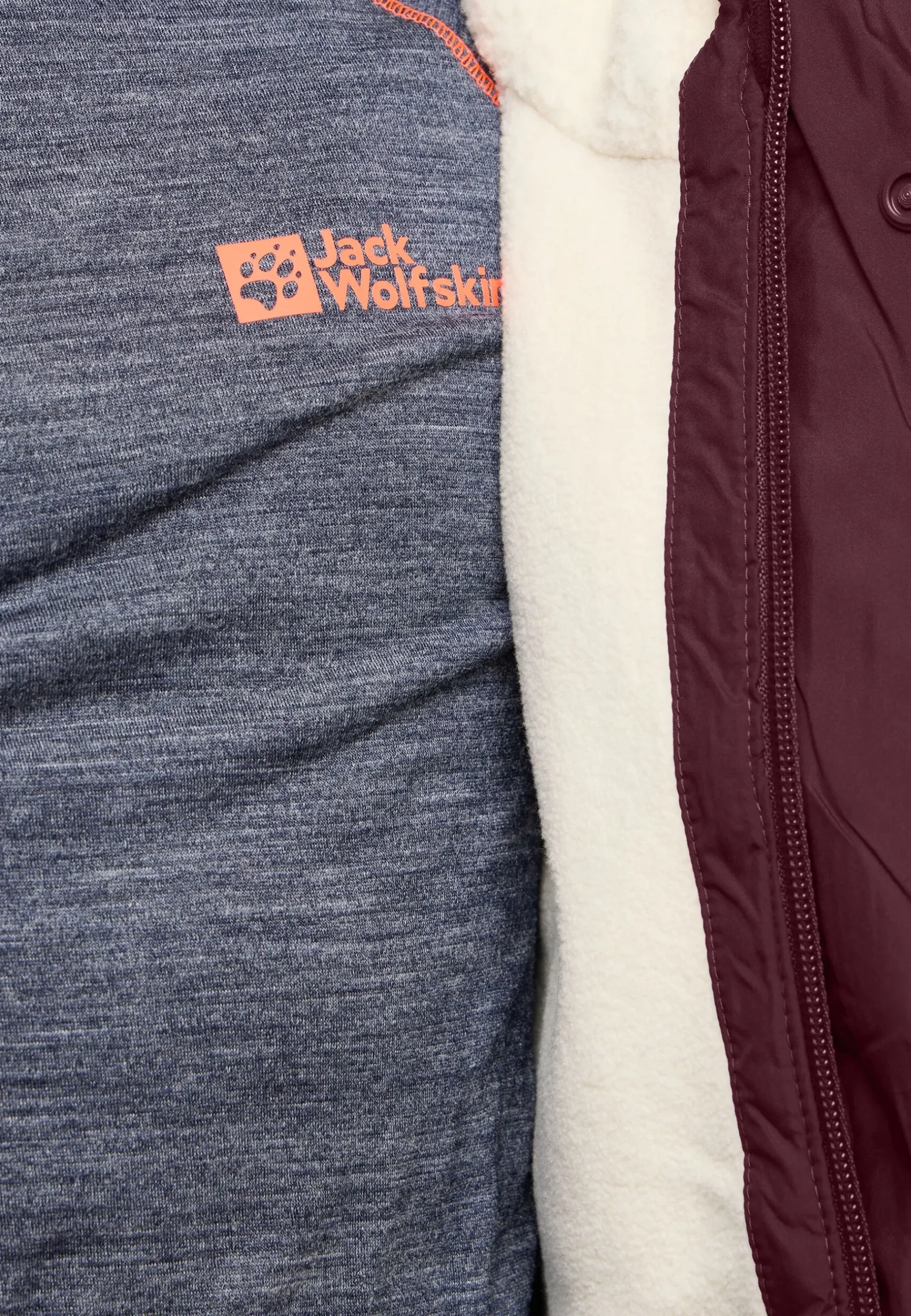 Jack Wolfskin Snowbear Jkt K|Kinderen Voor- En Najaarsjacks/-Jassen|Winterjacks