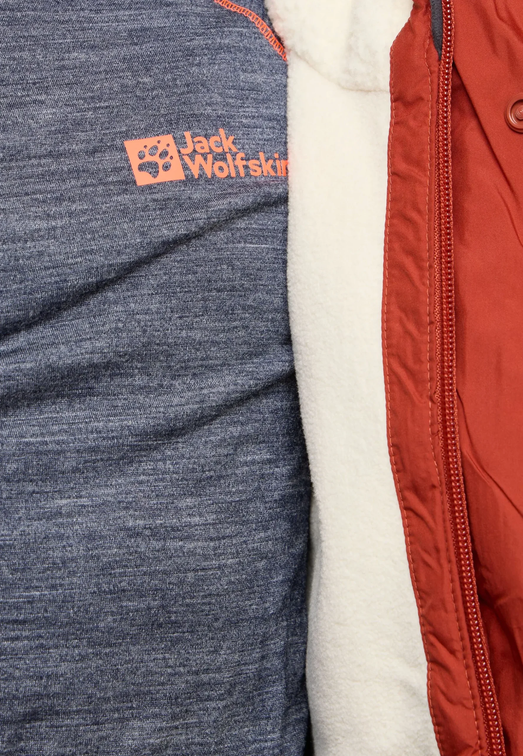 Jack Wolfskin Snowbear Jkt K|Kinderen Voor- En Najaarsjacks/-Jassen|Winterjacks