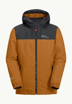 Jack Wolfskin Snowcurl 3in1 Jacket K|Kinderen Voor- En Najaarsjacks/-Jassen|Winterjacks