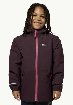 Jack Wolfskin Snowy Days Jacket K|Kinderen Voor- En Najaarsjacks/-Jassen|Winterjacks