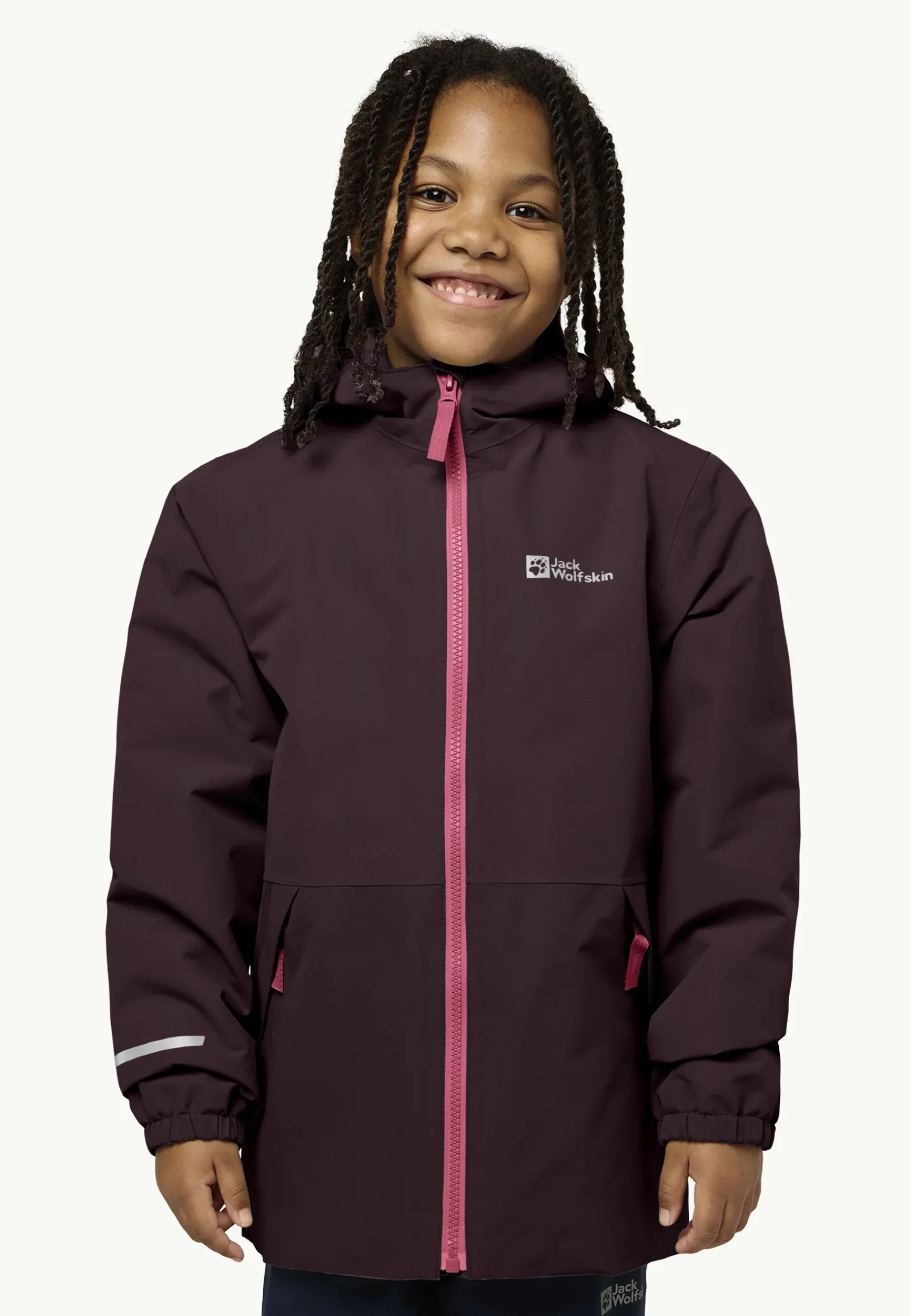Jack Wolfskin Snowy Days Jacket K|Kinderen Voor- En Najaarsjacks/-Jassen|Winterjacks