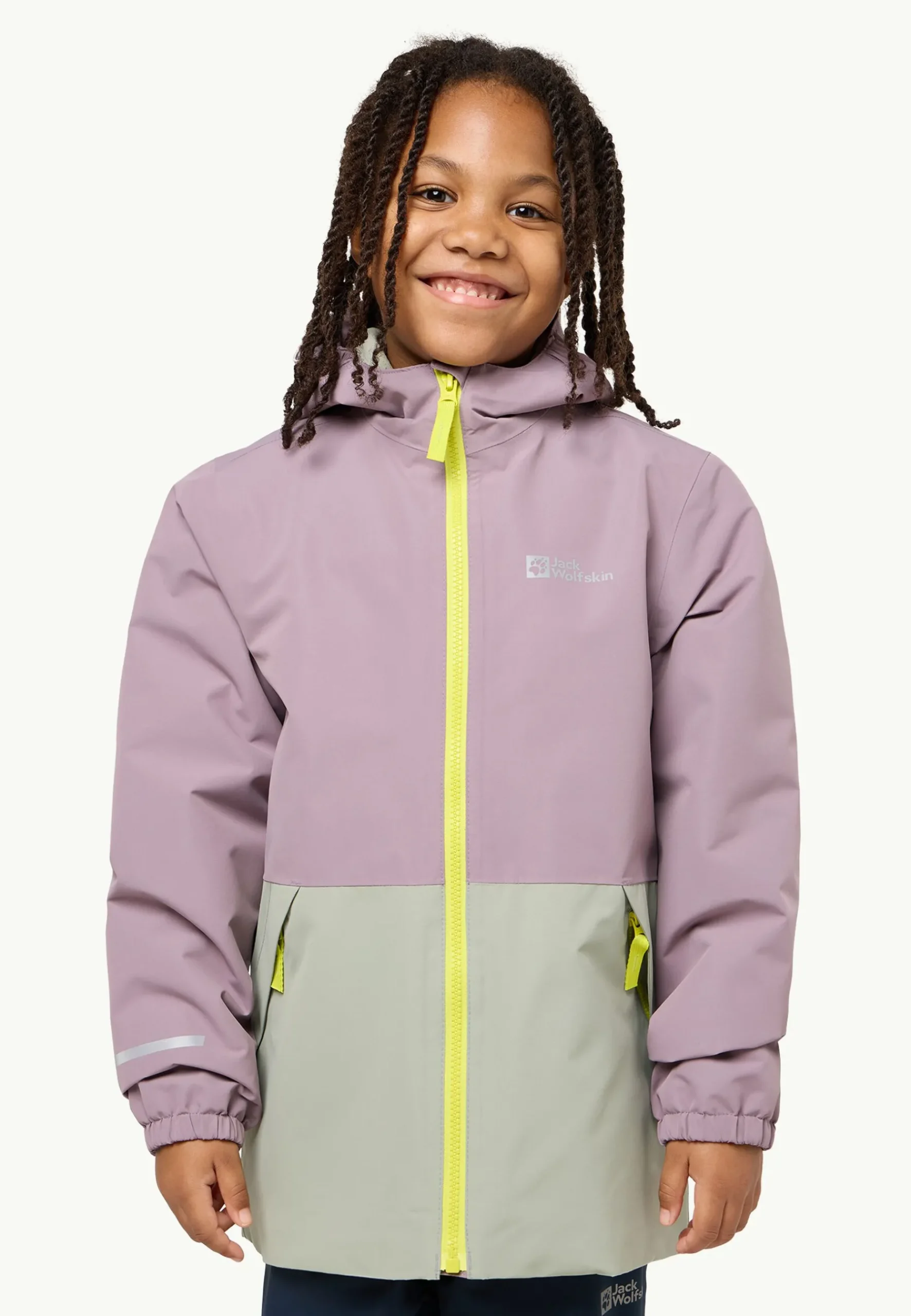 Jack Wolfskin Snowy Days Jacket K|Kinderen Voor- En Najaarsjacks/-Jassen|Winterjacks