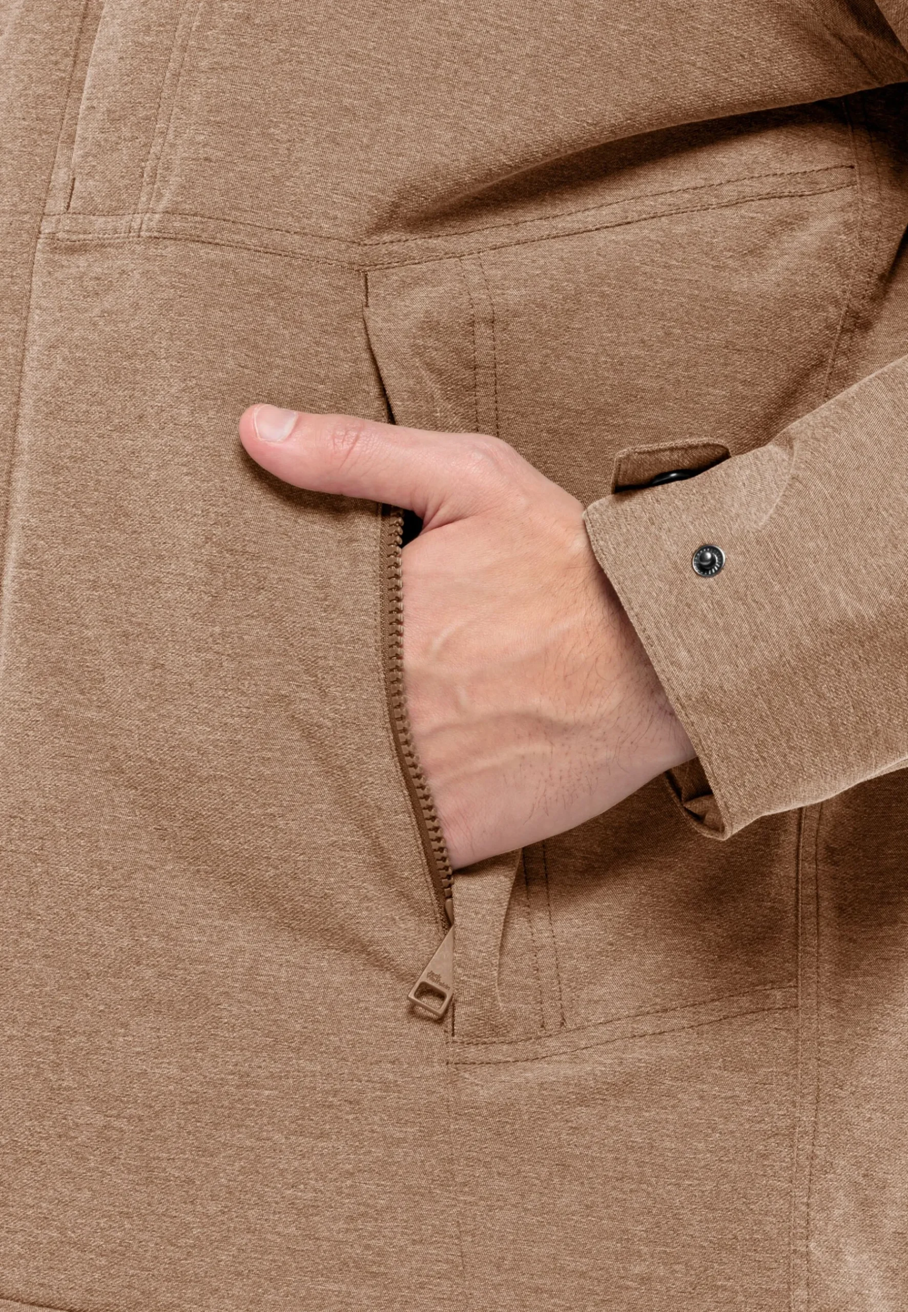 Jack Wolfskin Snowy Park Jkt M|Heren Lifestyle|Voor- En Najaarsjacks/-Jassen